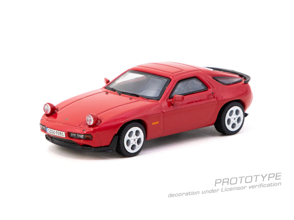 [Preorder] Tarmac Works 1:64 Porsche 928 S Red T64G-083-RE