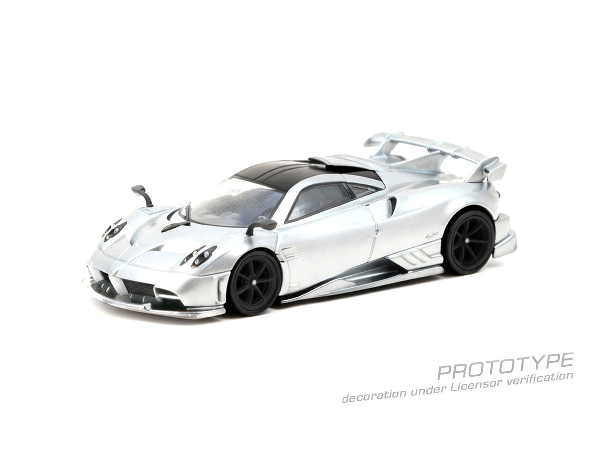 [Preorder] Tarmac Works 1:64 Pagani Imola Matt Silver T64G-TL046-SL