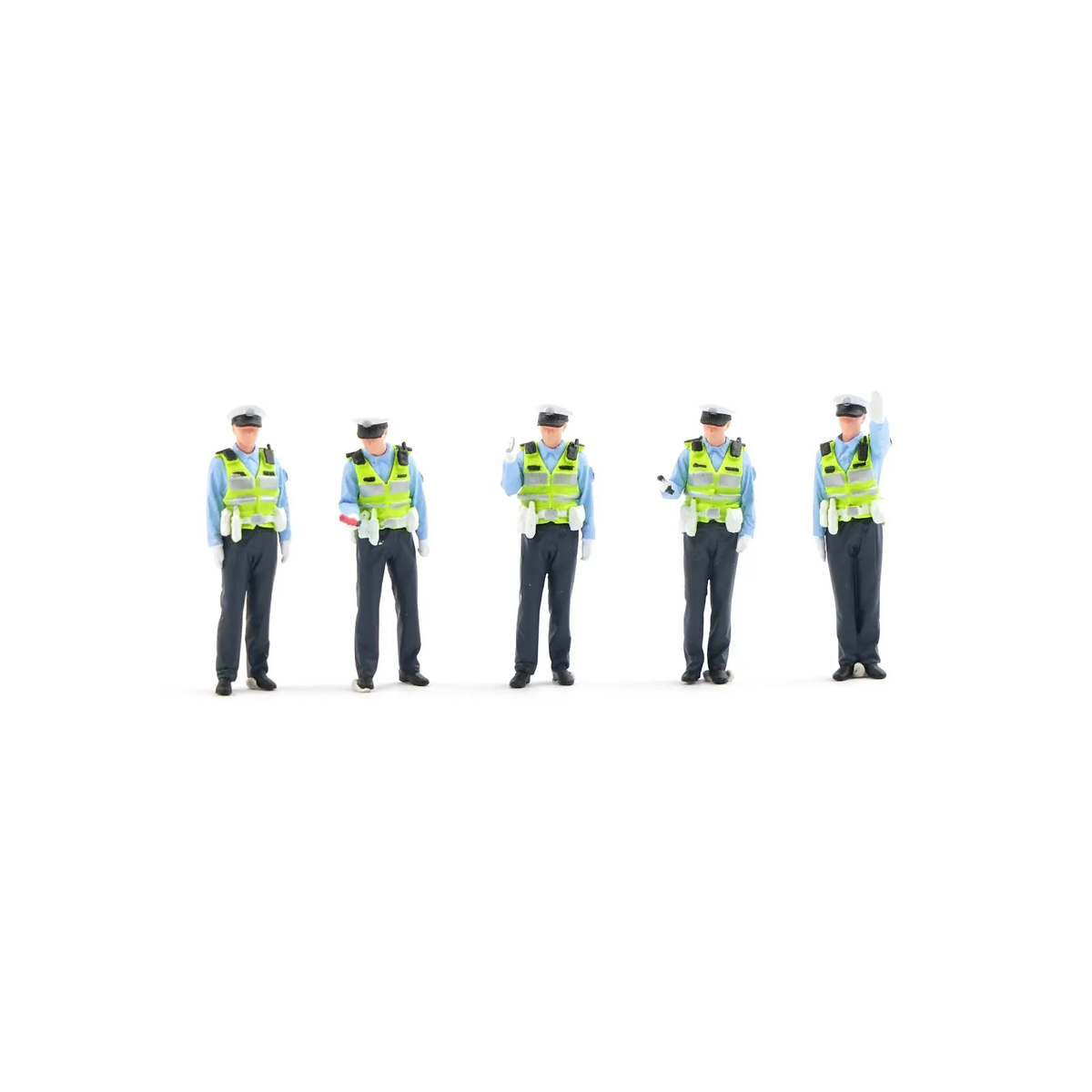 XCARTOYS 1:64 Traffic Police Set A (5 figures) X28