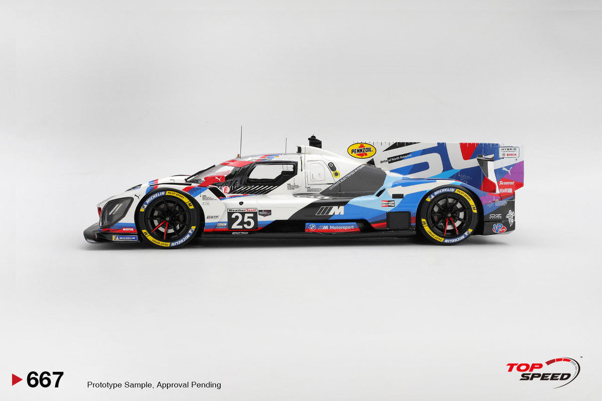 [Preorder] Topspeed 1:18 BMW M Hybrid V8 #25 BMW M Team RLL  2025 IMSA Sebring 12 Hrs TS0667
