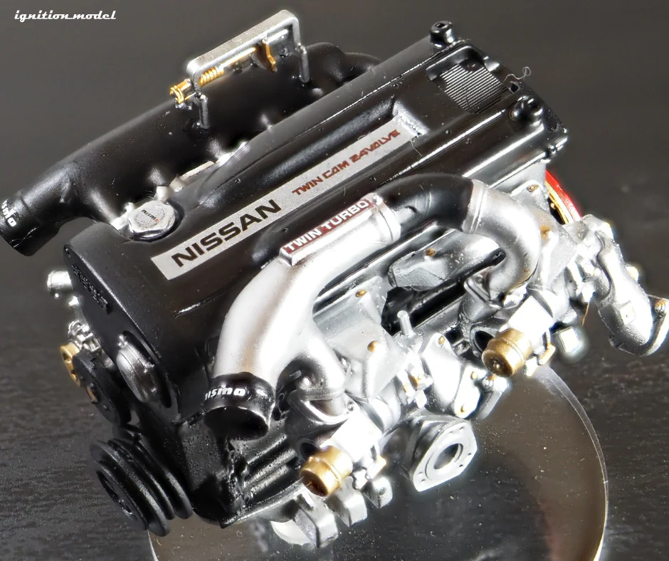 Ignition Model 1:18 PANDEM GT-R (BCNR33) Silver With RB26 engine IG3031