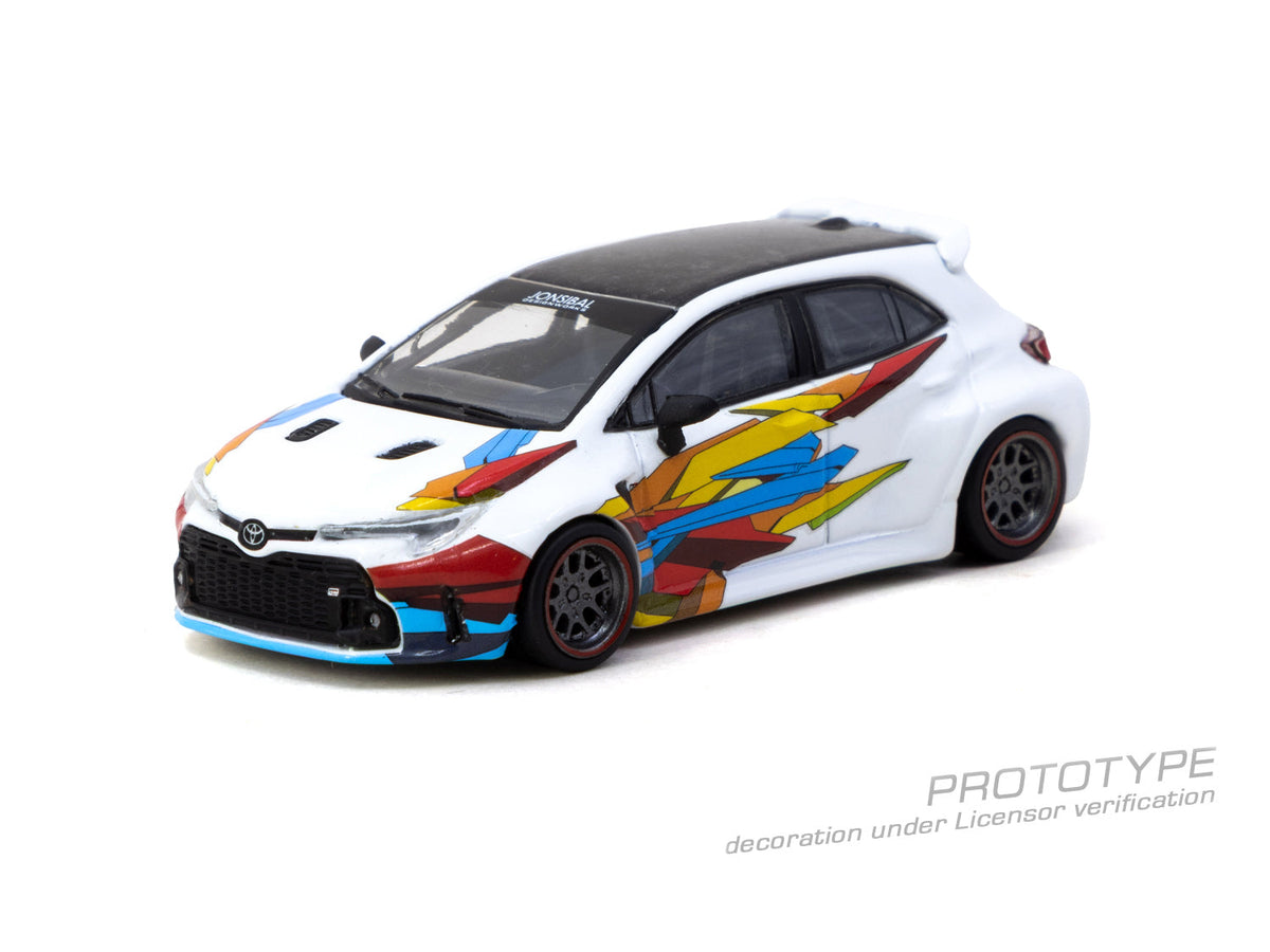 [Preorder] Tarmac Works 1:64 Toyota GR Corolla Widebody White T64G-063-WH