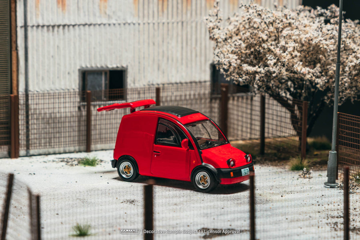 [Preorder] Tarmac Works 1:64 Nissan S-Cargo Red T64G-073-RE