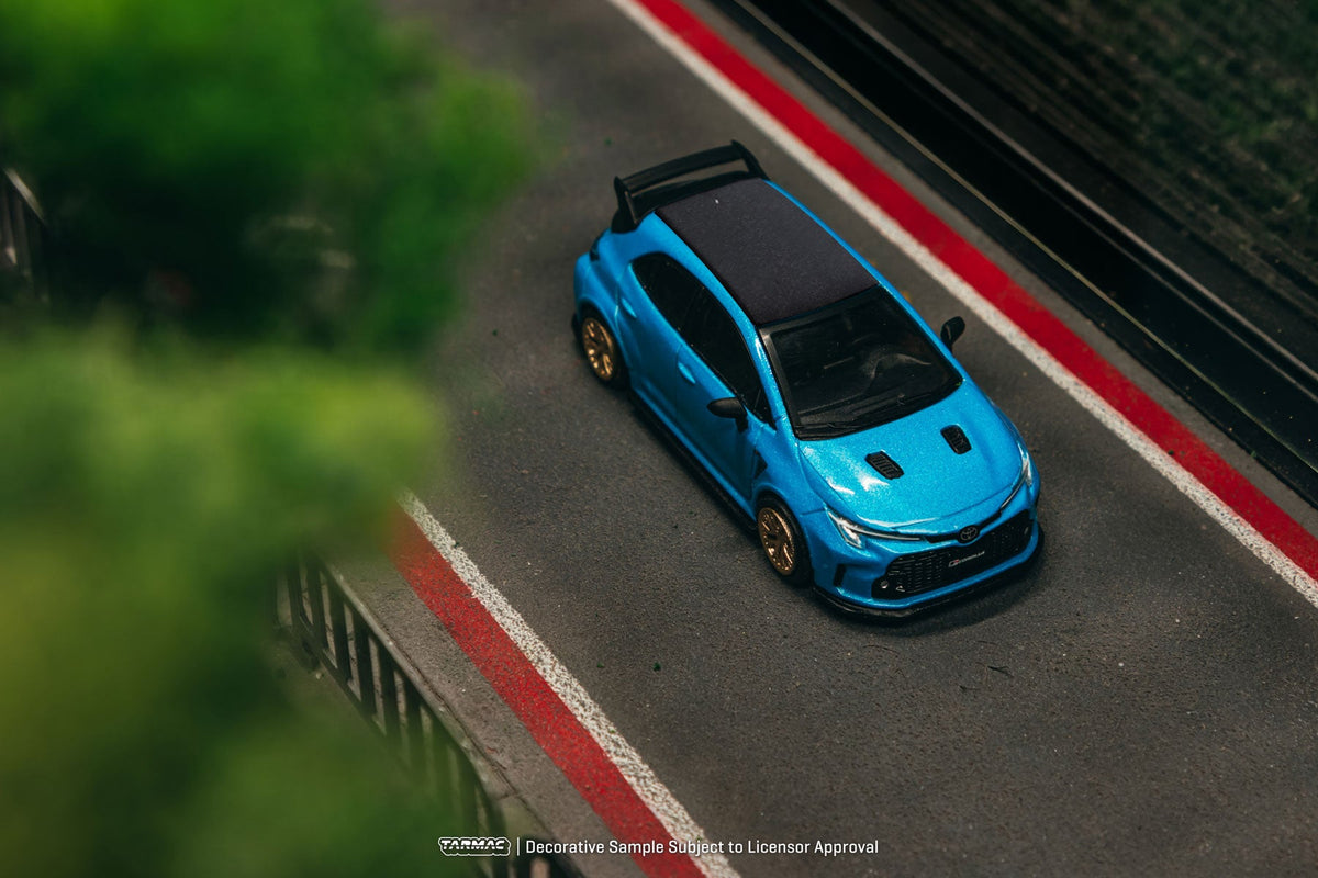 [Preorder] Tarmac Works 1:64 Toyota GR Corolla Blue T64G-066-BL