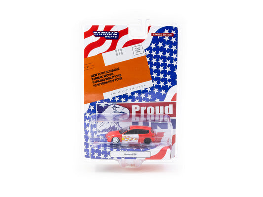 Tarmac Works 1:64 Honda Civic EG6 New York Sunshine T64-TL001-NYS