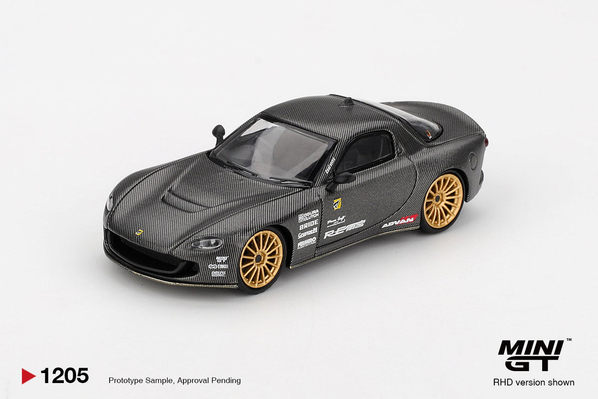 [Preorder] MINIGT 1:64 Mazda RX-7 RE-Amemiya Matsukiyo KOKU 3 Rotor NA-7 TAS 2025 Best Tuned Car Award MGT01205-BL