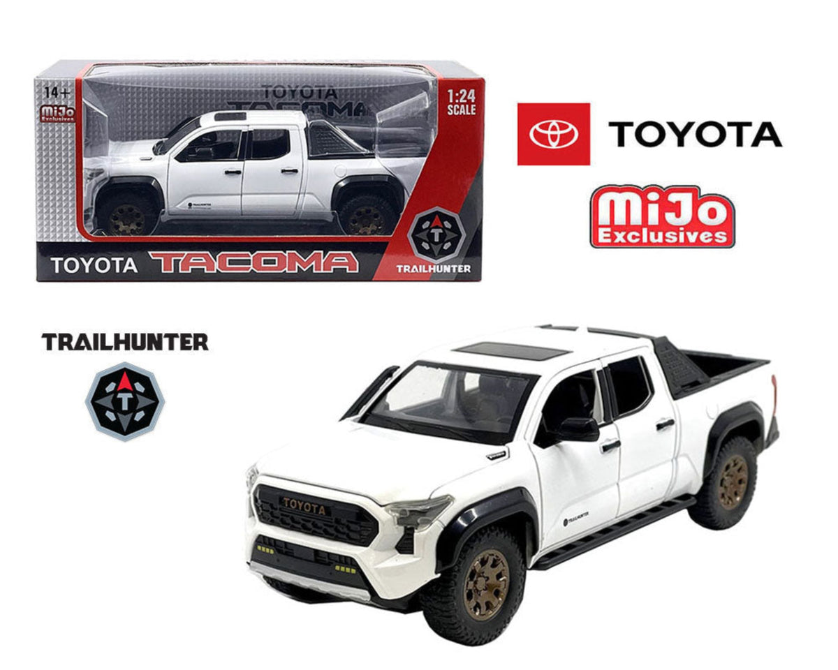 MiJo Exclusives 1:24 2024 Toyota Tacoma Trailhunter Edition Limited Edition (4 Colours)