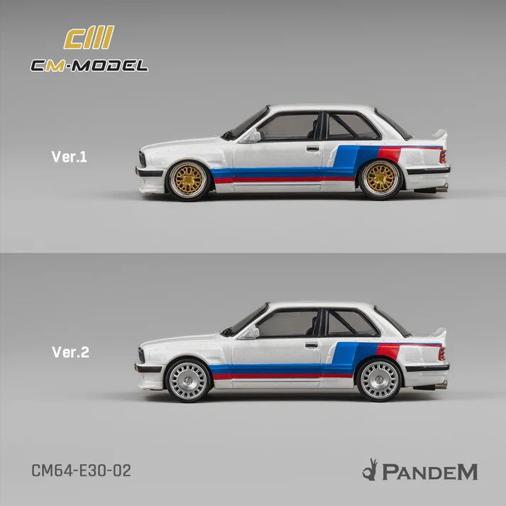 [Preorder] CM Model 1:64 Pandem BMW M3 E30 CM64-E30-02