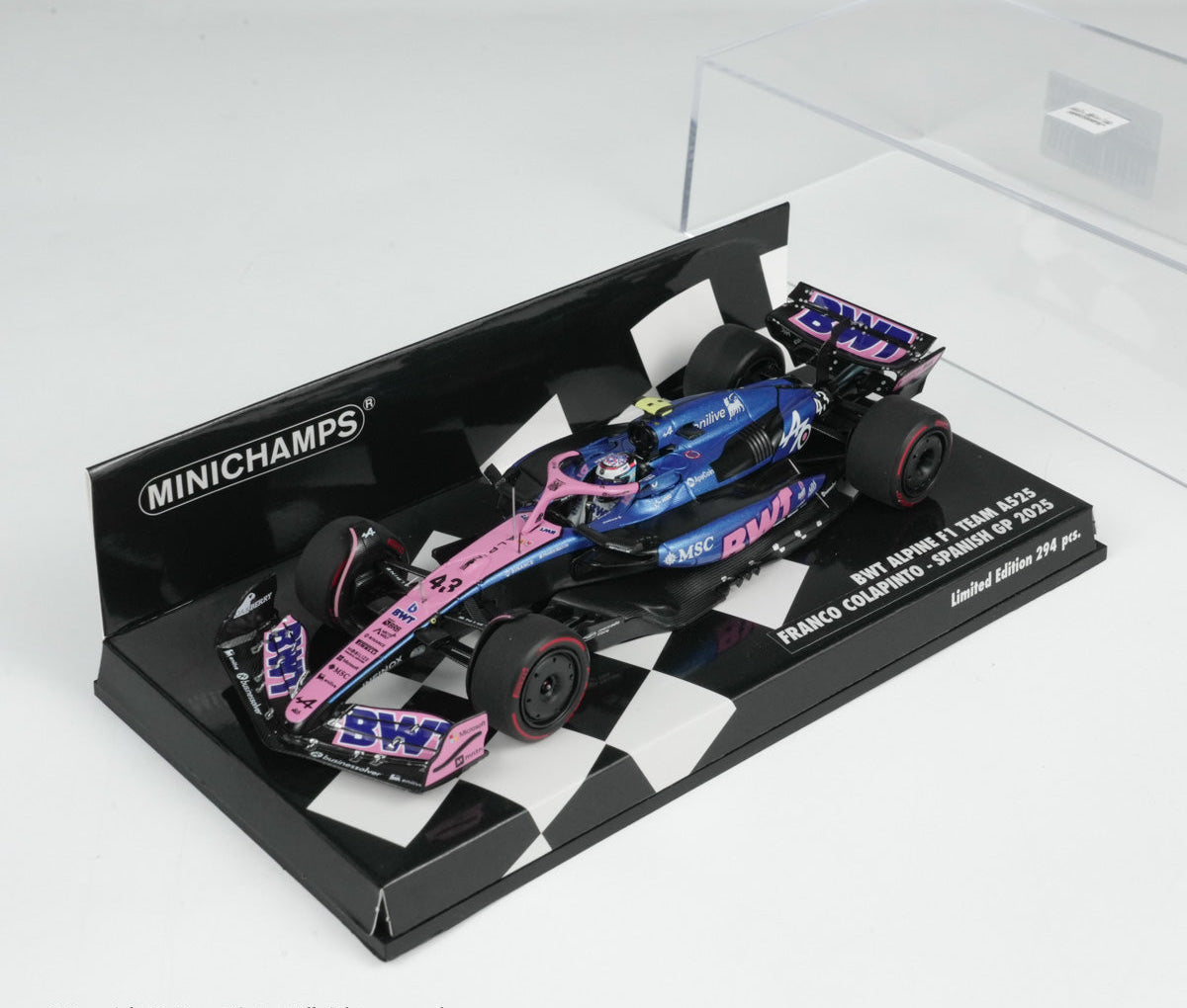 MINICHAMPS 1:43 BWT ALPINE F1 TEAM A525 - FRANCO COLAPINTO - 2025 417250943