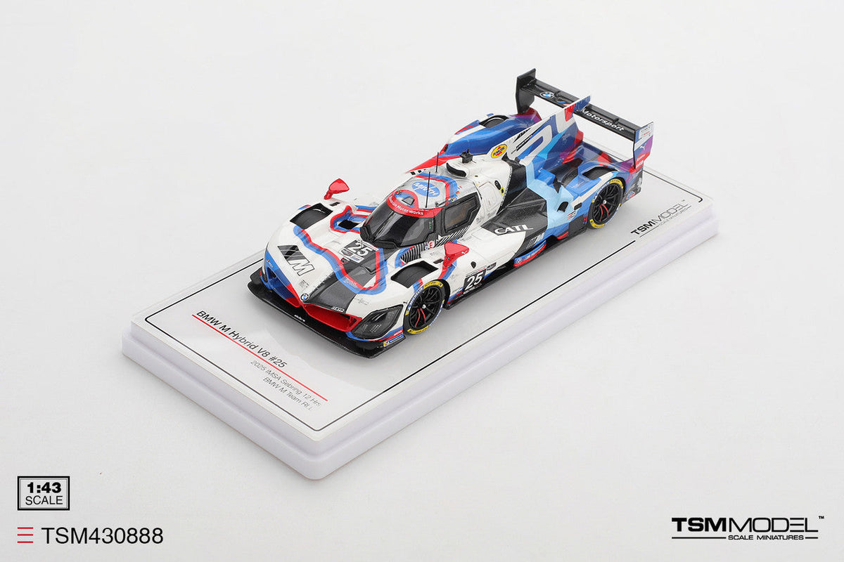 [Preorder] TSM 1:43 BMW M Hybrid V8 #25 BMW M Team RLL 2025 IMSA Sebring 12 Hrs TSM430888