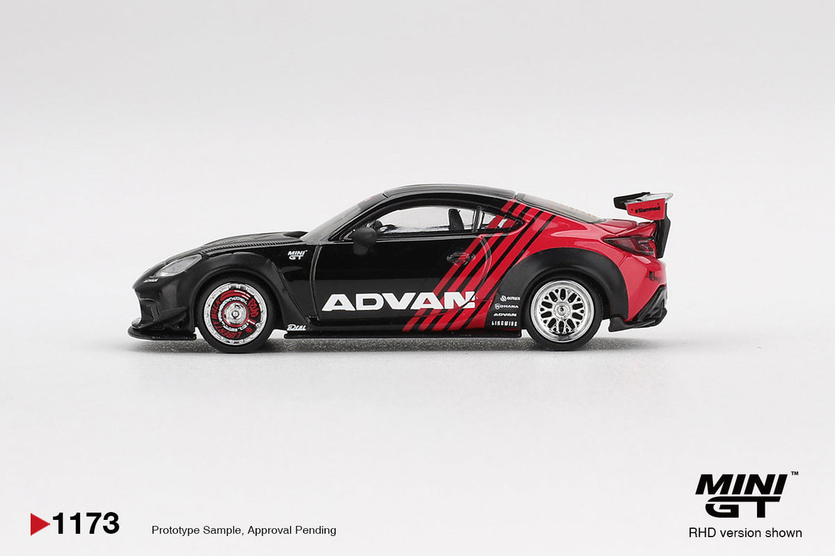 Mini GT 1:64 Toyota GR86 LB Nation Advan MGT01173-BL