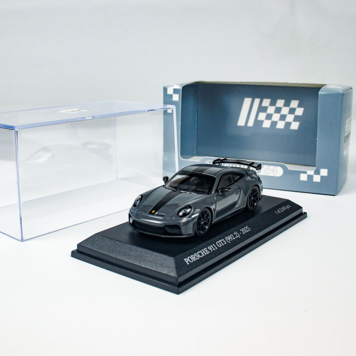 Minichamps 1:64 PORSCHE 911 (992.2) GT3 - 2025 - Grey CLDC 643064227