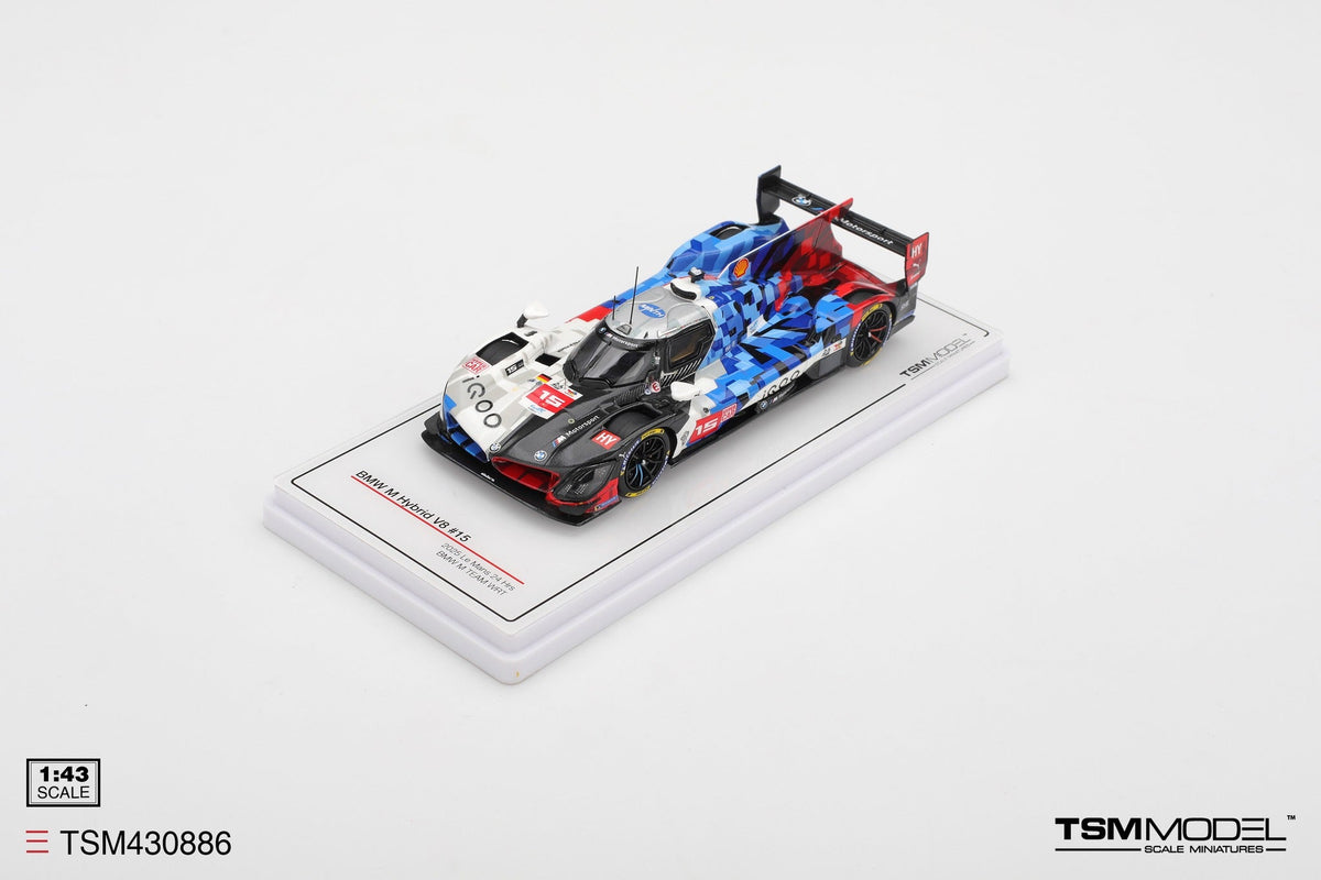 [Preorder] TSM 1:43 BMW M Hybrid V8 #15 BMW M TEAM WRT  2025 Le Mans 24 Hrs TSM430886