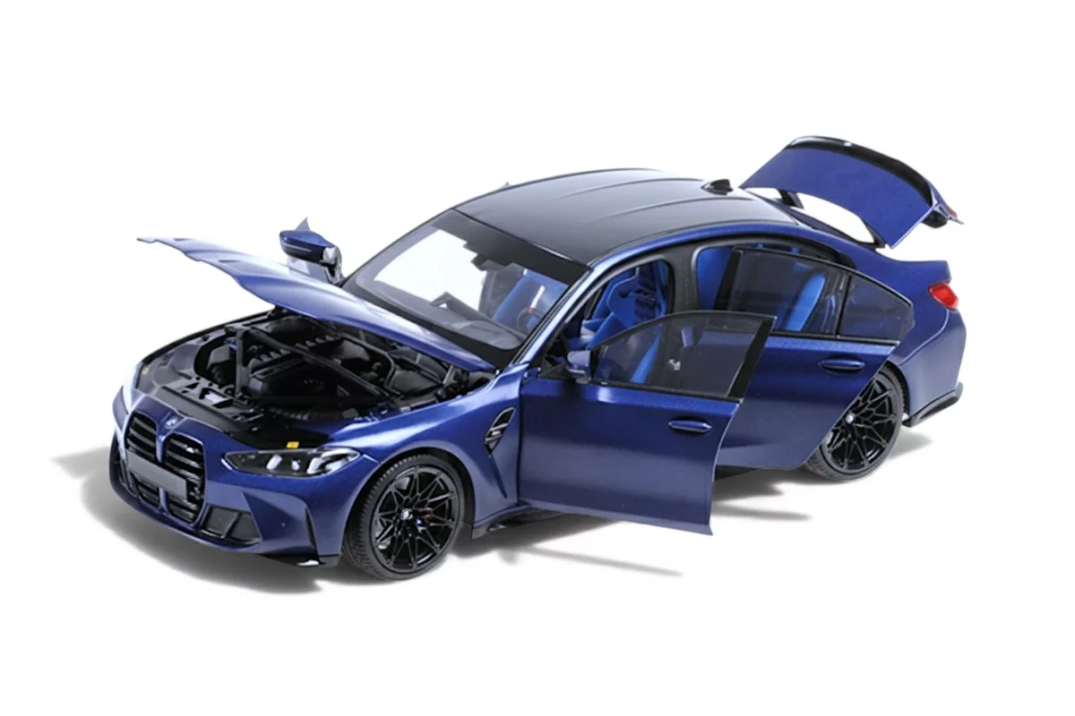 MINICHAMPS 1:18 BMW M3 - 2024 - MATT BLUE METALLIC 110020220
