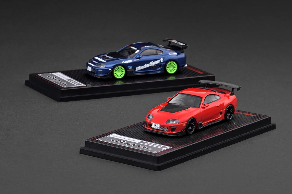 Ignition Model 1:64 Toyota Supra (JZA80) RZ Blue Metallic IG3843