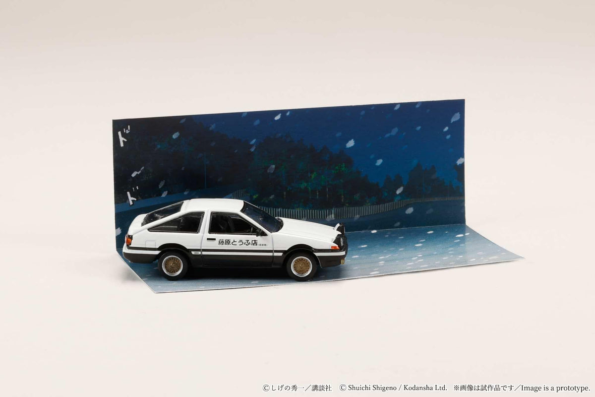 Hobby Japan 1:64 Toyota SPRINTER TRUENO (AE86)/ INITIAL D Takumi Fujiwara  AND Natsuki Mogi HJDMD001F