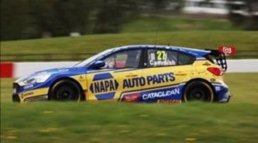 [Preorder] Spark 1:43 NAPA Racing UK No.27 Ford Focus BTCC - Snetterton Race 1 Winner 2025 Dan Cammish UK030