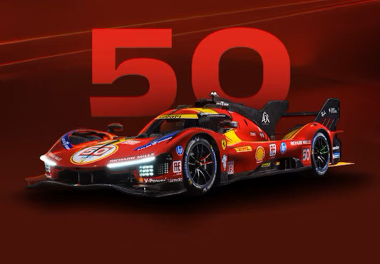 [Preorder] BBR 1:43 Ferrari 499P car n. 50 - 24h Le Mans 2025 drivers Fuoco Nielsen Molina BBRC325A