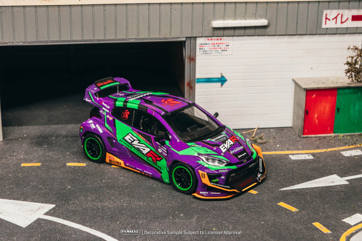 [Preorder] Tarmac Works 1:43 Pandem Toyota GR Yaris EVA Racing T43-025-EVA