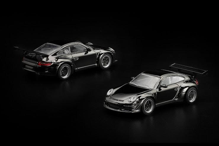 [Preorder] POPRACE 1:64 RWB 997 Dark Chrome PRDC011