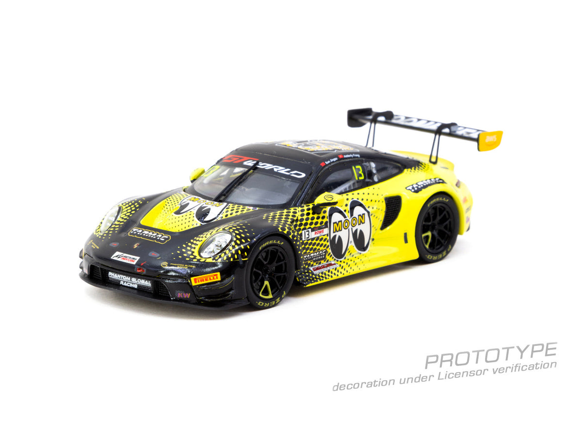[Preorder] Tarmac Works 1:43 Porsche 911 GT3 R GT World Challenge Asia 2025 Phantom Global Racing Sun Jingzu / Adderly Fong T43-030-25FUJ13