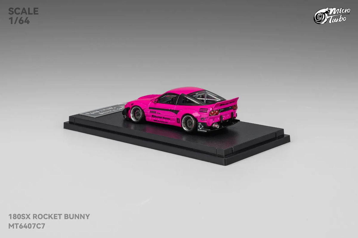 Microturbo 1:64 Custom 180SX RB Magenta MT6407C7