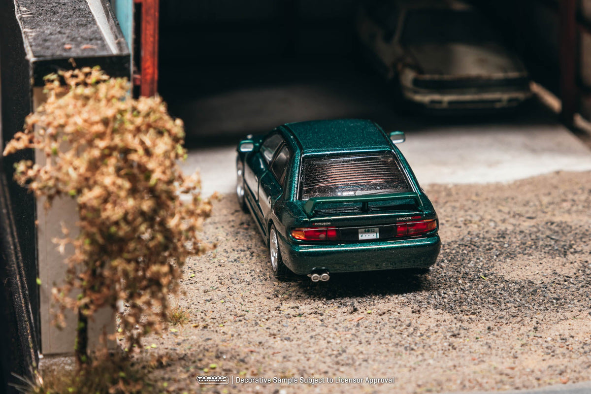 Tarmac Works 1:64 Mitsubishi Lancer GSR Evolution – Green Metallic – Global64 – MiJo Exclusives T64G-048-GR