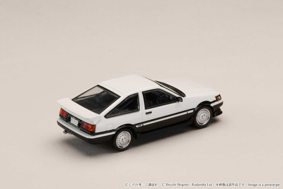 [Preorder] Hobby Japan 1:64 Toyota COROLLA LEVIN (AE86)/Initial D Wataru Akiyama vs Takumi Fujiwara HJDMD008B
