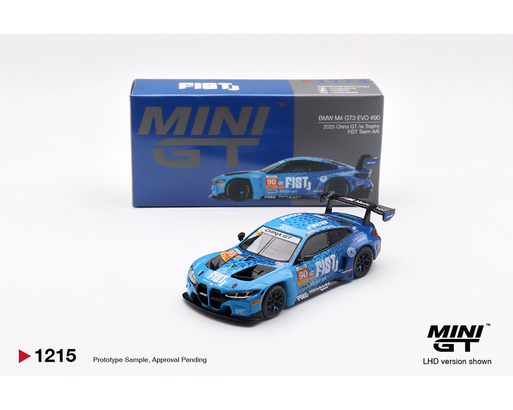 [Preorder] Mini GT 1:64 BMW M4 GT3 EVO #90 FIST Team AAI 2025 China GT LHD/ China Exclusives MGT01215
