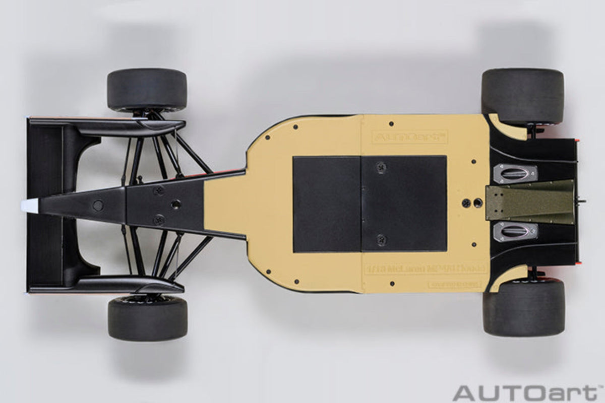 AUTOart 1:18 McLaren Honda MP4/6 1991 A. Senna #1 Without McLaren Logo 89150