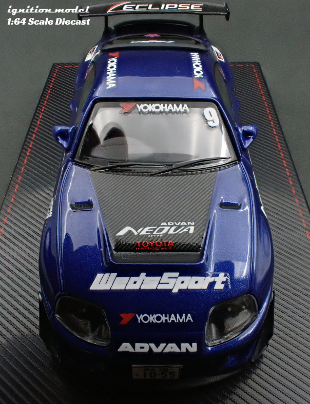 Ignition Model 1:64 Toyota Supra (JZA80) RZ Blue Metallic IG3843
