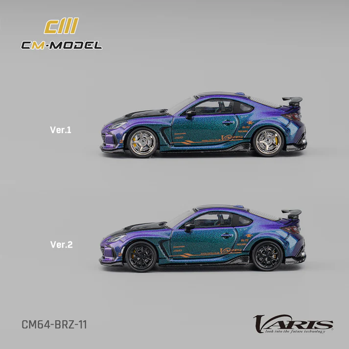 [Preorder] CM Model 1:64 SUBARU BRZ Varis ChromaFlair CM64-BRZ-11