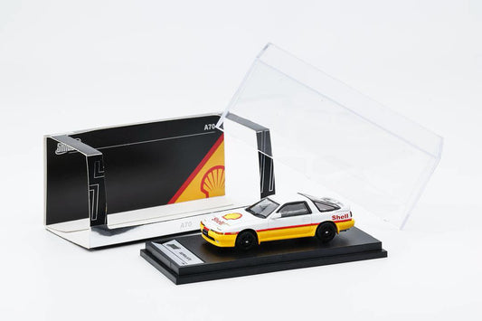 Shadow 1:64 Toyota SUPRA (A7O), RHD, YELLOW+WHITE LL-033-254