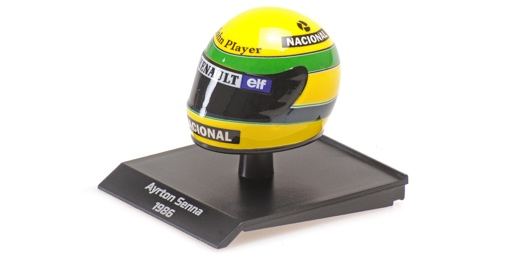 MiniChamps 1:10 HELMET - AYRTON SENNA (5 Versions)