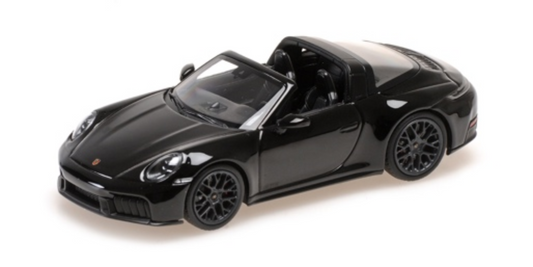 MINICHAMPS 1:43 PORSCHE 911 (992.2)TARGA 4 GTS 2024 BLACK 410064142