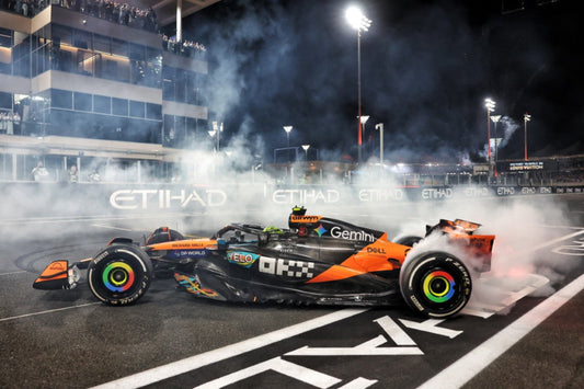 MINICHAMPS 1:43 MCLAREN FORMULA 1 TEAM MCL39 - LANDO NORRIS - WORLD CHAMPION - ABU DHABI GP 2025 537256604