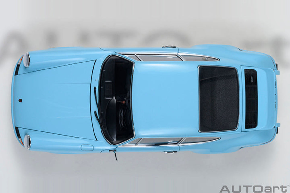 AUTOart 1:18 Porsche 911 Carrera 2.7 RS Gulf Blue/Black Stripes 78032