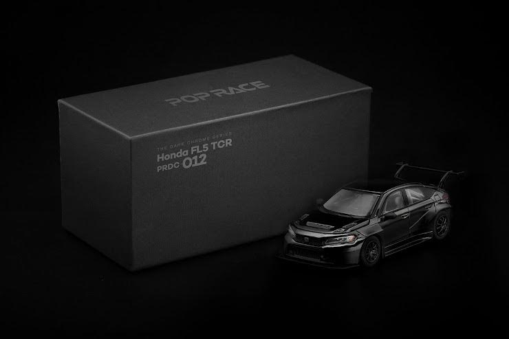 [Preorder] POPRACE 1:64 Honda Civic FL5 TCR Dark Chrome PRDC012