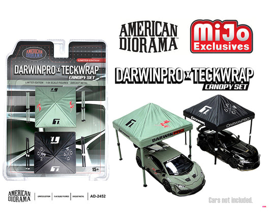 [Preorder] American Diorama 1:64 DarwinPro x Teckwrap Canopy set – MiJo Exclusives AD-2452MJ