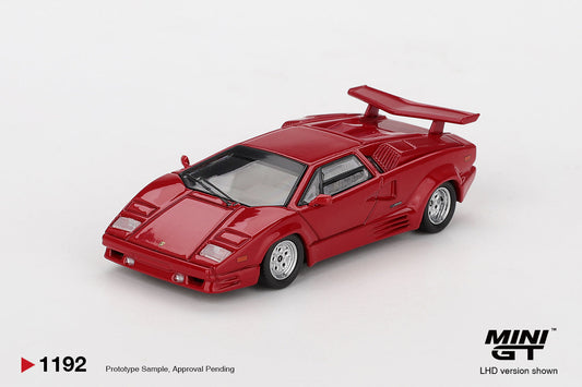 MINIGT 1:64 Lamborghini Countach 25th Anniversary Red MGT01192-BL