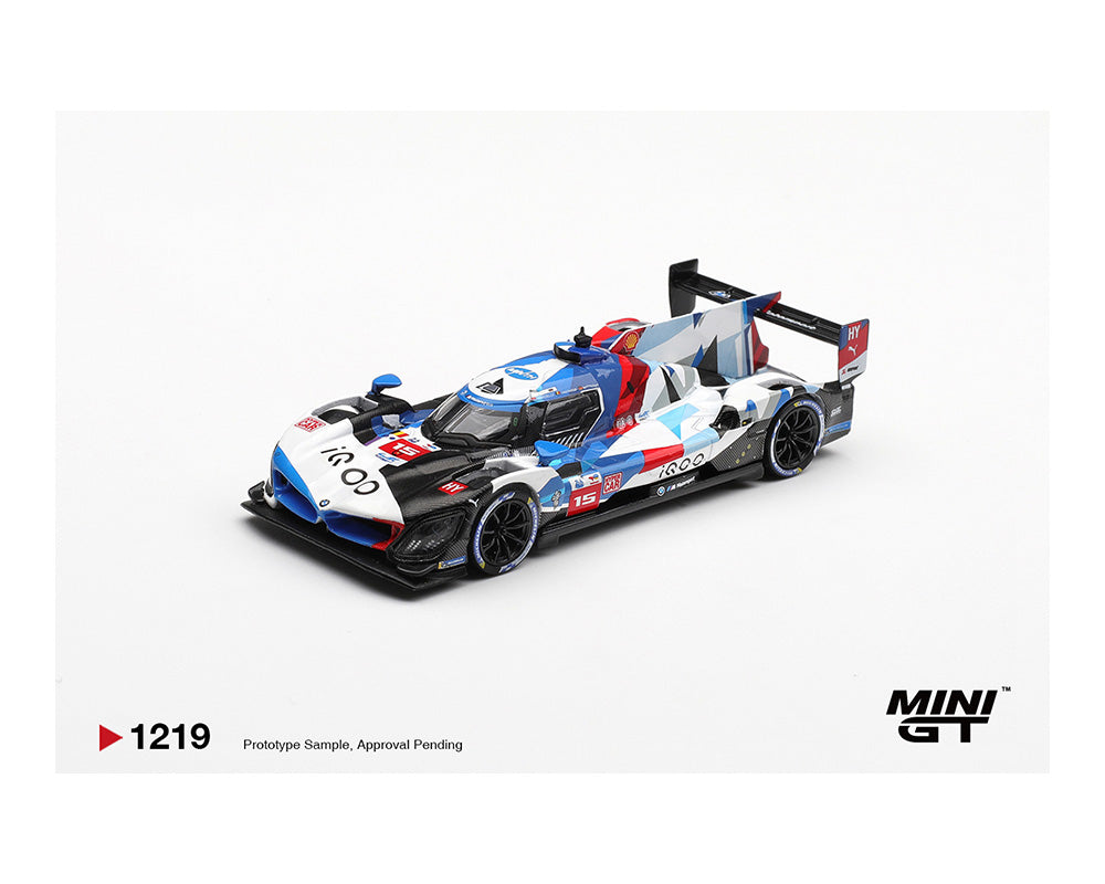 [Preorder] Mini GT 1:64 BMW M Hybrid V8 Hypercar #15 BMW M TEAM WRT 2024 Le Mans 24 Hrs MGT01219-BL