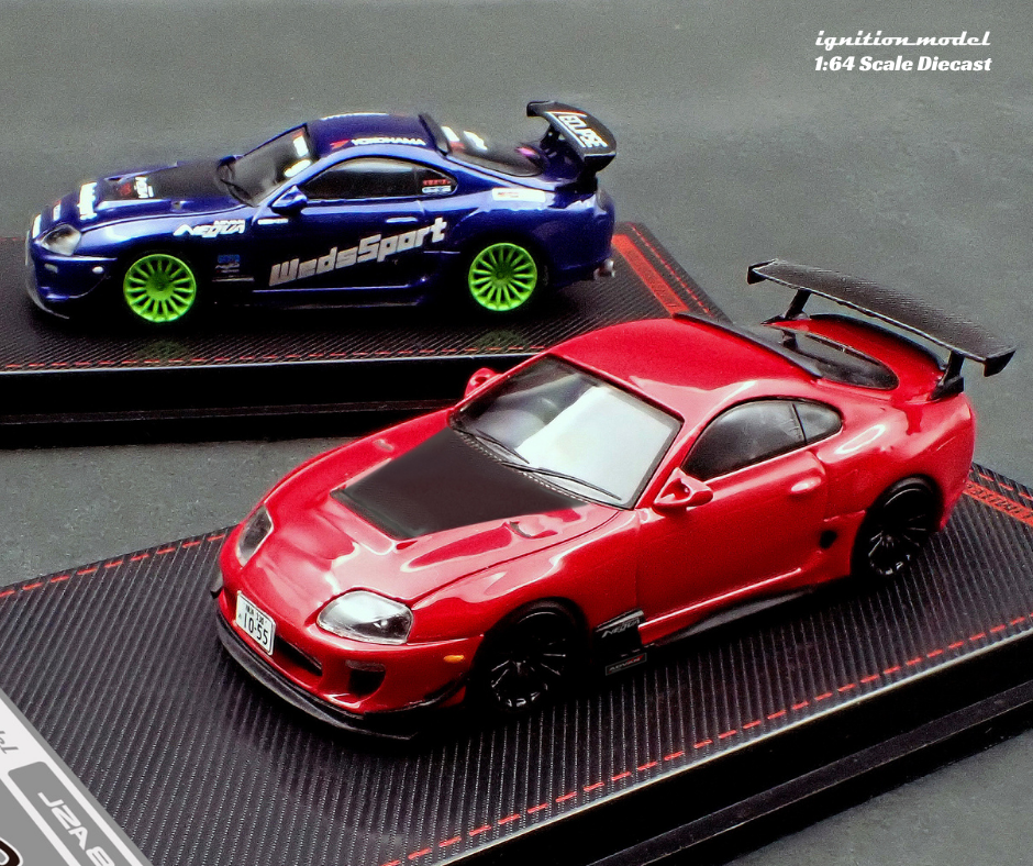 Ignition Model 1:64 Toyota Supra (JZA80) RZ Red IG3882