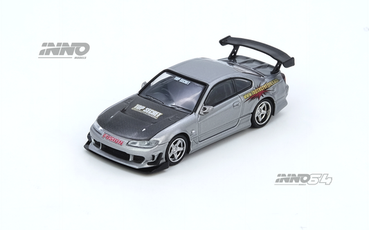 Inno64 1:64 NISSAN TOP SECRET SILVIA (S15) Silver IN64-S15TS-SIL