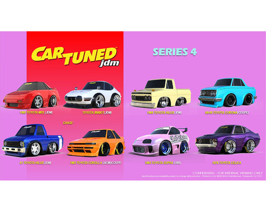 CarTuned 1:64 JDM Tuners Series 4 Assortment 558675-XX3