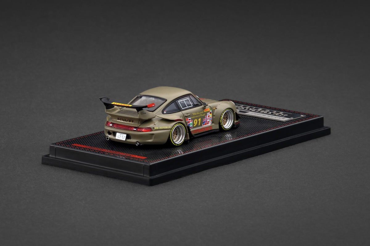 Ignition Model 1:64 Porsche RWB 993 Matte Green IG3873