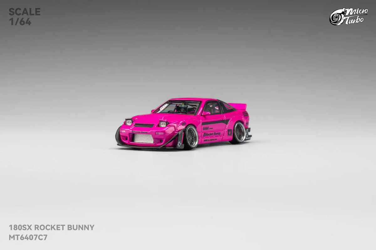 Microturbo 1:64 Custom 180SX RB Magenta MT6407C7