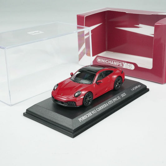 Minichamps 1:64 PORSCHE 911 (992.2) CARRERA GTS -2025- RED CLDC 643064123