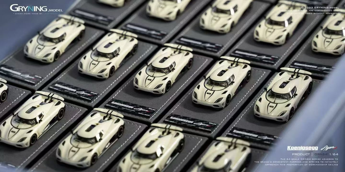 GRYNING Model 1:64 Koenigsegg Agera R (3 Colours)