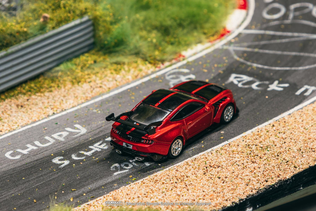[Preorder] Tarmac Works 1:64 Ford Mustang GTD – Red – Global64 – MiJo Exclusives T64G-086-RE