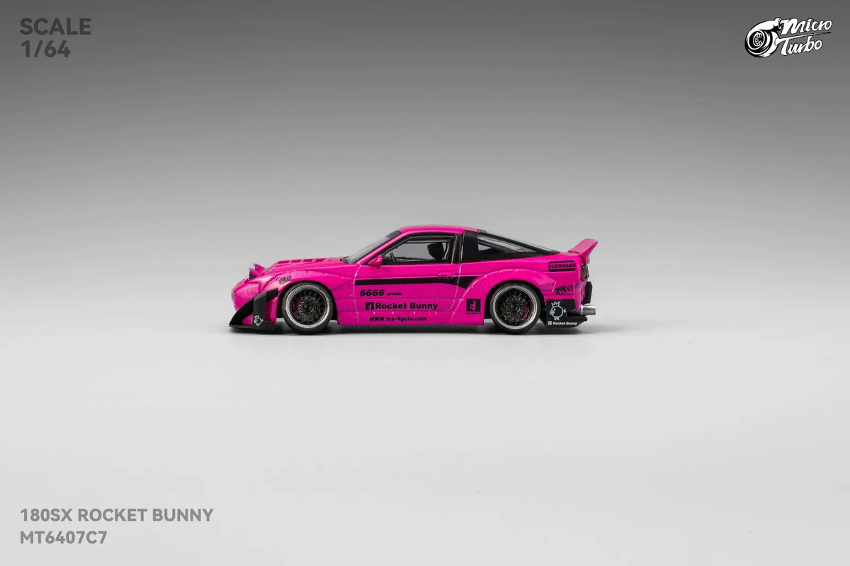 Microturbo 1:64 Custom 180SX RB Magenta MT6407C7